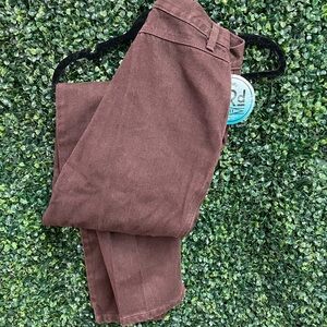 Roper TRd Fit Brown Jeans Size 9 Traditional Slim Fit Western Denim